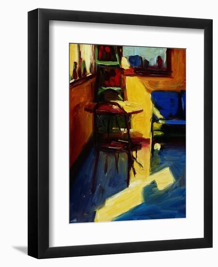 Sun in the D & M Cafe-Pam Ingalls-Framed Giclee Print