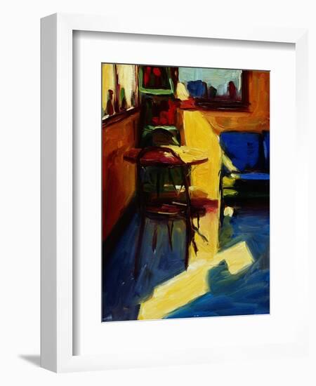 Sun in the D & M Cafe-Pam Ingalls-Framed Giclee Print