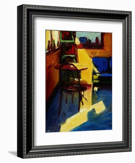 Sun in the D & M Cafe-Pam Ingalls-Framed Giclee Print