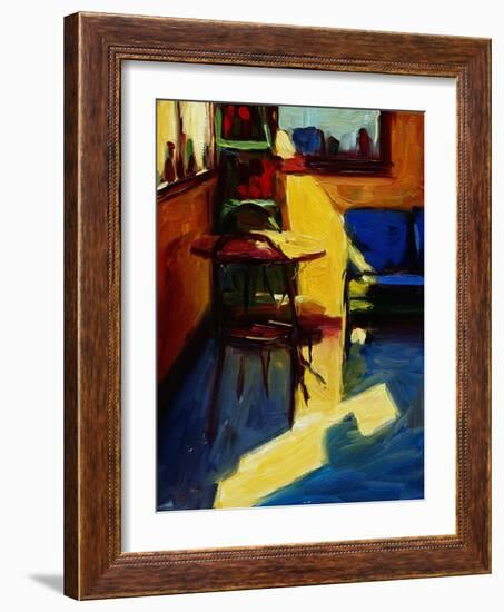 Sun in the D & M Cafe-Pam Ingalls-Framed Giclee Print