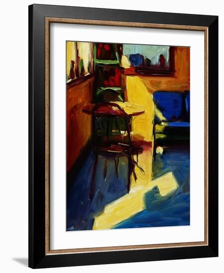 Sun in the D & M Cafe-Pam Ingalls-Framed Giclee Print