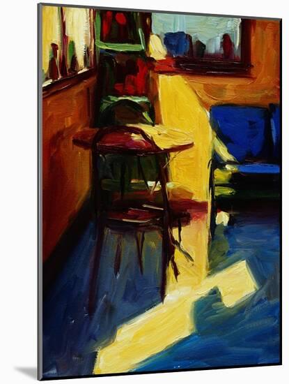 Sun in the D & M Cafe-Pam Ingalls-Mounted Giclee Print