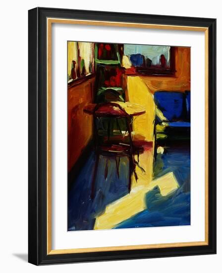 Sun in the D & M Cafe-Pam Ingalls-Framed Giclee Print