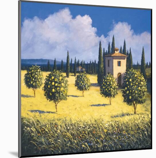 Sun Kissed Orchard I-David Short-Mounted Giclee Print