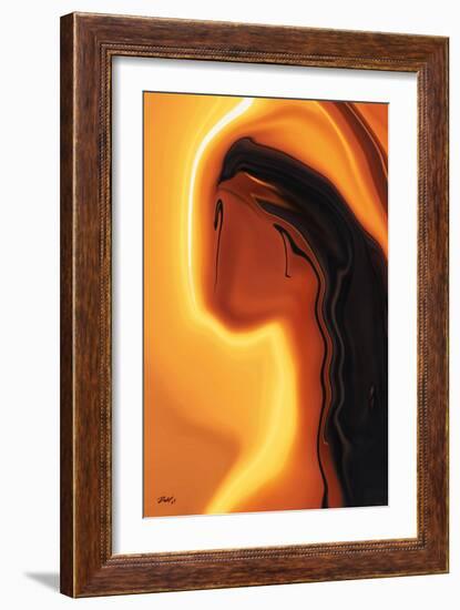 Sun-Kissed-Rabi Khan-Framed Art Print