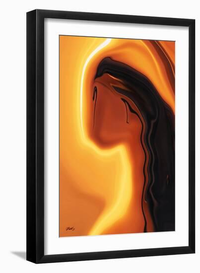 Sun-Kissed-Rabi Khan-Framed Art Print