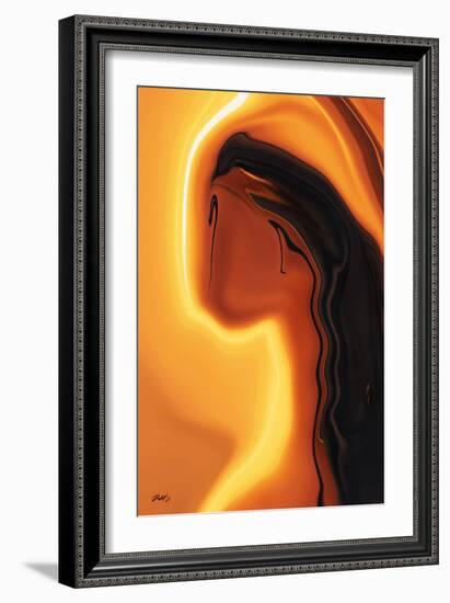 Sun-Kissed-Rabi Khan-Framed Art Print