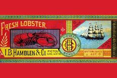 Fresh Lobster-Sun Lithograph Co-Framed Premium Giclee Print
