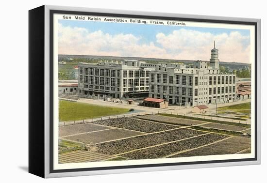 Sun Maid Raisin Building, Fresno, California-null-Framed Stretched Canvas