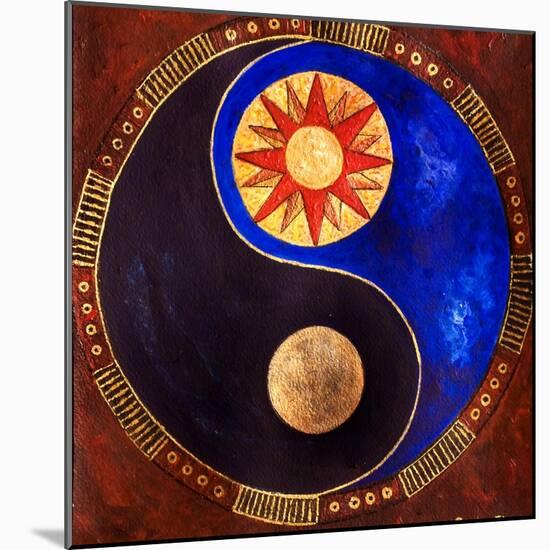 Sun-Moon, 2009-Sabira Manek-Mounted Giclee Print