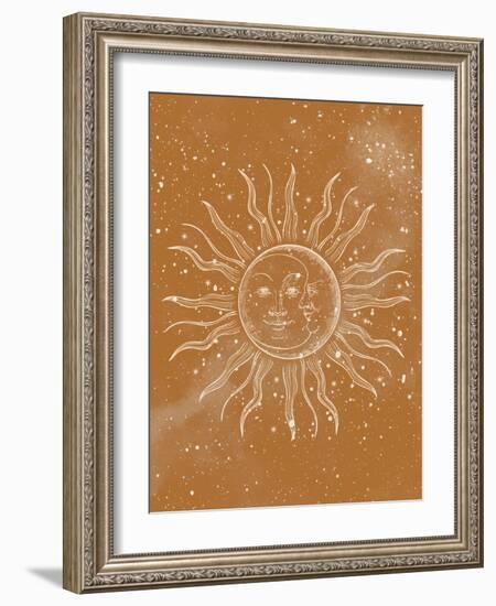 Sun Moon-Kimberly Allen-Framed Art Print