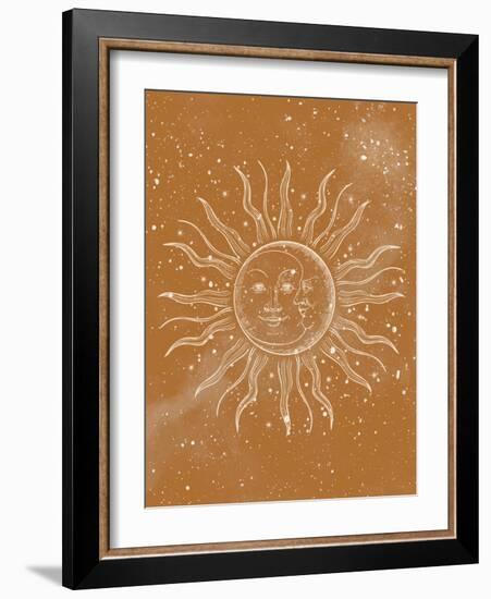 Sun Moon-Kimberly Allen-Framed Art Print