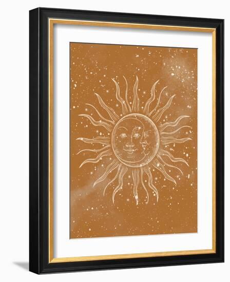 Sun Moon-Kimberly Allen-Framed Art Print