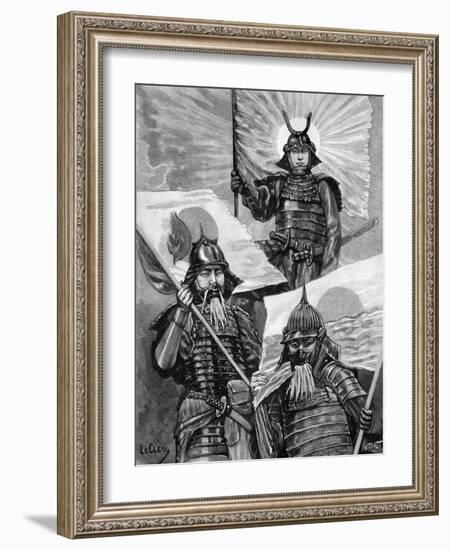 Sun Nations China Korea & Japan 1898-Chris Hellier-Framed Giclee Print