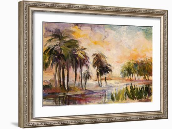 Sun on the Water-Mary Dulon-Framed Giclee Print