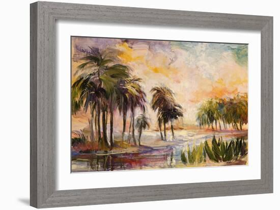 Sun on the Water-Mary Dulon-Framed Giclee Print