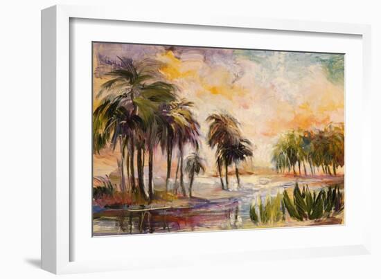 Sun on the Water-Mary Dulon-Framed Giclee Print