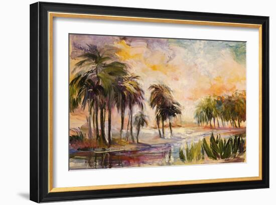 Sun on the Water-Mary Dulon-Framed Giclee Print