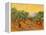 Sun over Olive Grove, 1889-Vincent van Gogh-Framed Premier Image Canvas