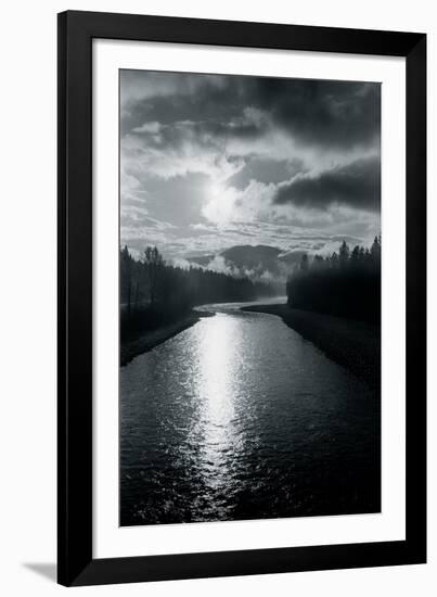 Sun Over Water-Andrew Geiger-Framed Giclee Print