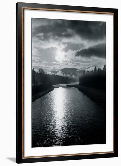 Sun Over Water-Andrew Geiger-Framed Giclee Print