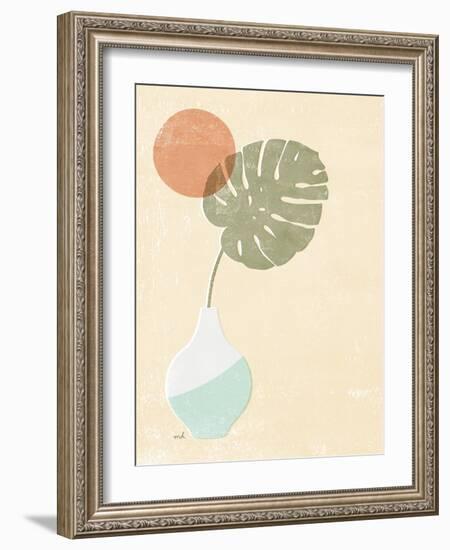 Sun Palm I Mint-Moira Hershey-Framed Art Print