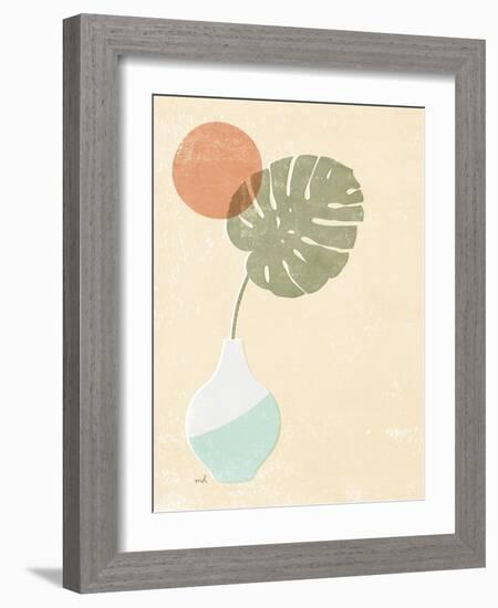 Sun Palm I Mint-Moira Hershey-Framed Art Print