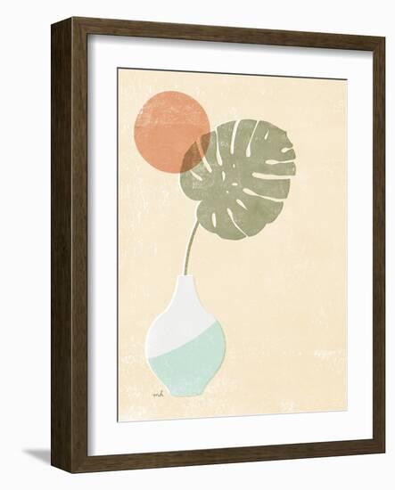 Sun Palm I Mint-Moira Hershey-Framed Art Print