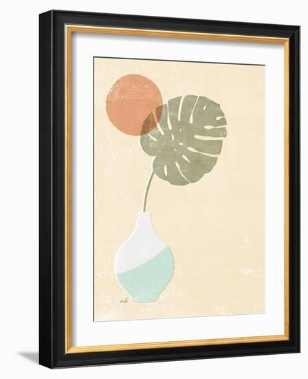 Sun Palm I Mint-Moira Hershey-Framed Art Print