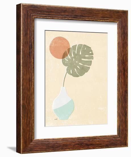 Sun Palm I Mint-Moira Hershey-Framed Premium Giclee Print