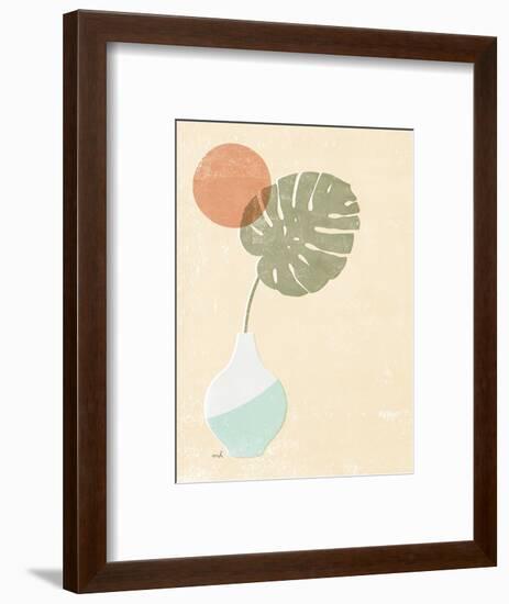 Sun Palm I Mint-Moira Hershey-Framed Art Print