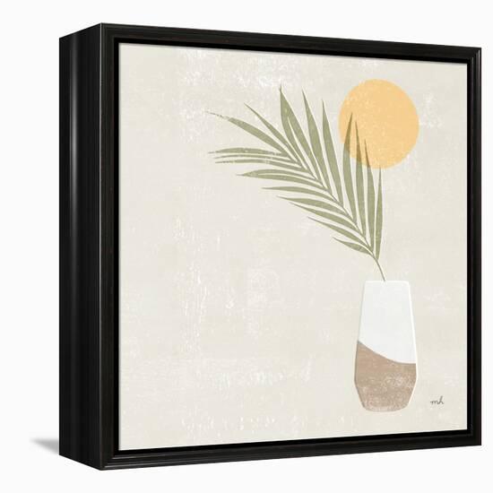 Sun Palm II Sq-Moira Hershey-Framed Stretched Canvas