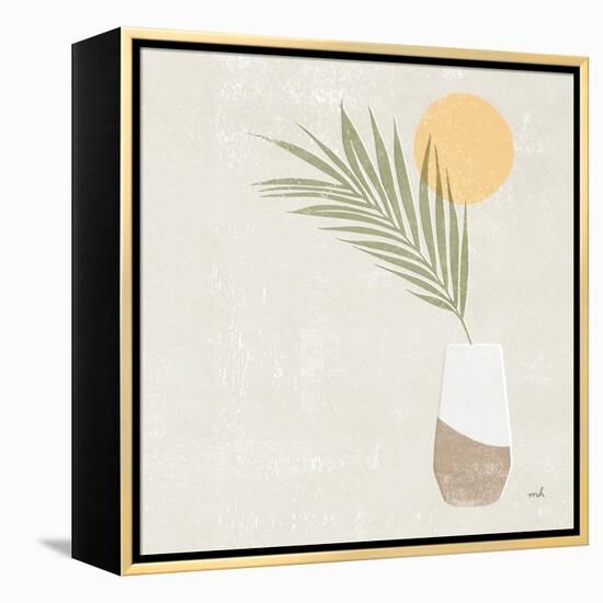 Sun Palm II Sq-Moira Hershey-Framed Stretched Canvas