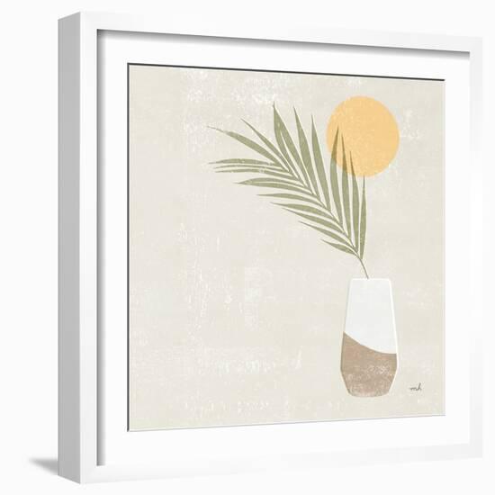 Sun Palm II Sq-Moira Hershey-Framed Art Print