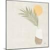 Sun Palm II Sq-Moira Hershey-Mounted Art Print