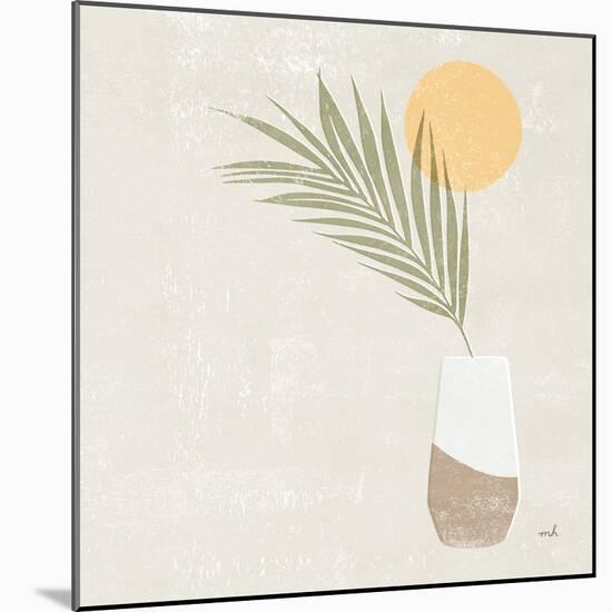 Sun Palm II Sq-Moira Hershey-Mounted Art Print