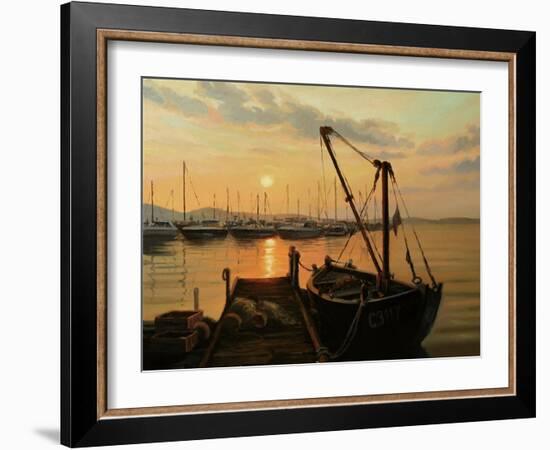 Sun Path-kirilstanchev-Framed Art Print