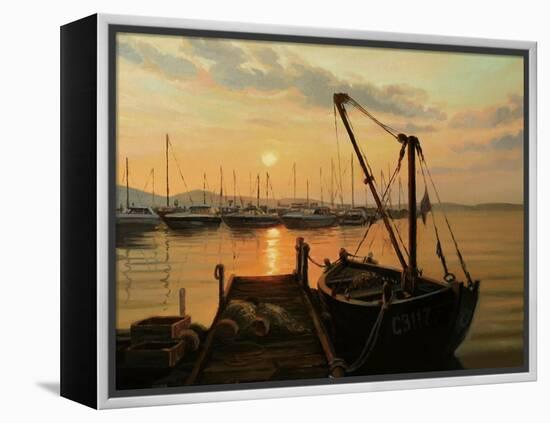 Sun Path-kirilstanchev-Framed Stretched Canvas