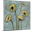 Sun Poppies I-Jennifer Goldberger-Mounted Art Print