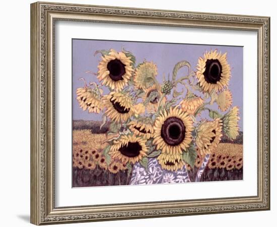 Sun Queen, 1995-Lillian Delevoryas-Framed Giclee Print