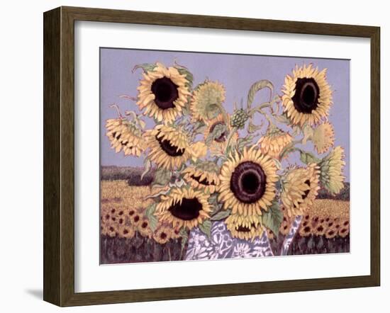 Sun Queen, 1995-Lillian Delevoryas-Framed Giclee Print