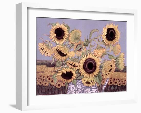 Sun Queen, 1995-Lillian Delevoryas-Framed Giclee Print