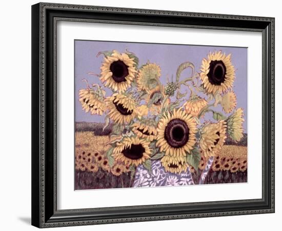 Sun Queen, 1995-Lillian Delevoryas-Framed Giclee Print