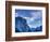 Sun Rises, First Light on Top of El Capitan, Yosemite, California, USA-Tom Norring-Framed Photographic Print