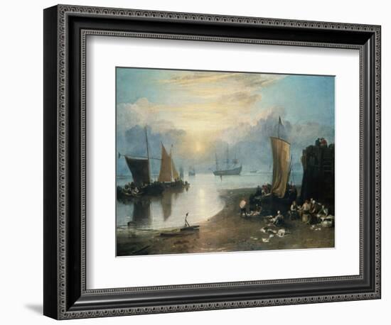 Sun Rising Through Vapor-J.M.W. Turner-Framed Giclee Print