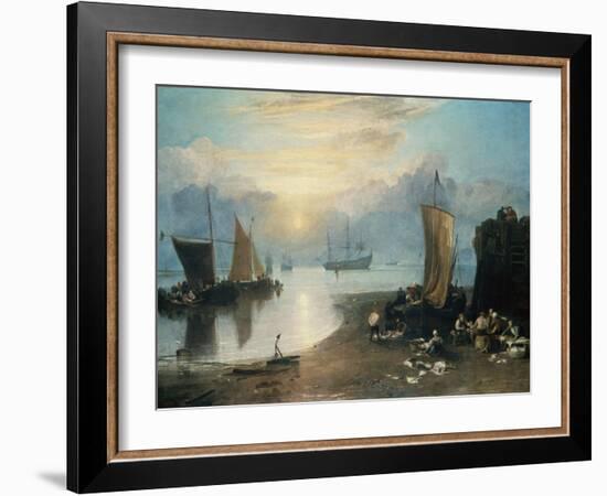 Sun Rising Through Vapor-J.M.W. Turner-Framed Giclee Print