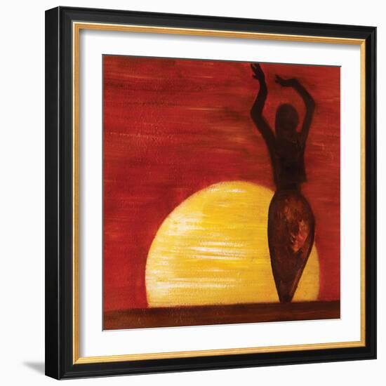 Sun Salute, 2009-Sabira Manek-Framed Giclee Print