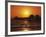 Sun Setting Above Naples Pier-James Randklev-Framed Photographic Print