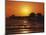 Sun Setting Above Naples Pier-James Randklev-Mounted Photographic Print