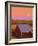 Sun Setting Behind Barn-Darrell Gulin-Framed Photographic Print